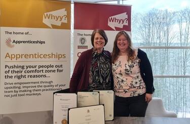 Emma Harrison, a woman of distinction in quality apprenticeship