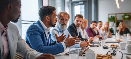 Conference table Business meeting